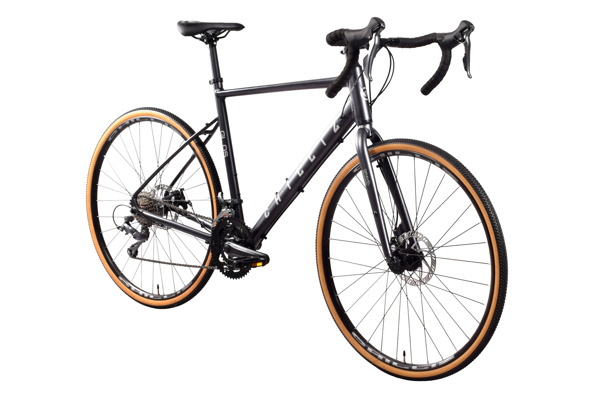CHILLIZ gravel bike 28 inch GL.05 grey frame height 51 cm 16 gears mechanical disc brake – Bild 2