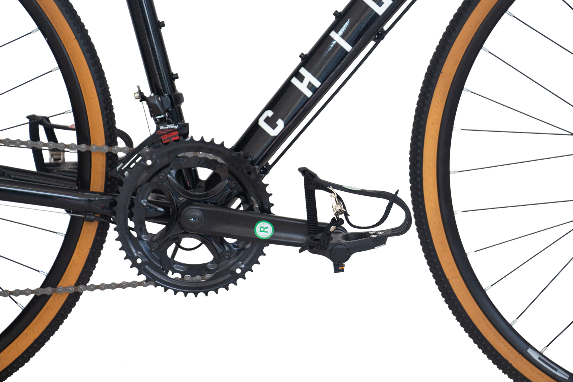 CHILLIZ gravel bike 28 inch GL.01 glossy black frame height 51 cm 14 gears mechanical disc brake – Bild 5
