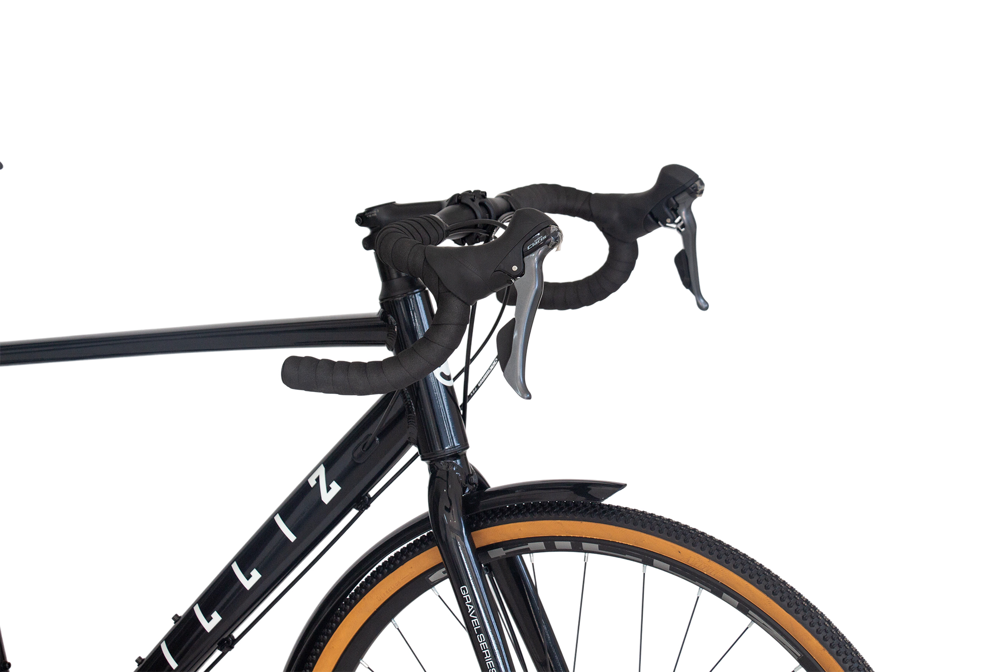 CHILLIZ Gravelbike 28 Zoll GL.08 schwarz-gl&auml;nzend Rahmenh&ouml;he 54 cm 16 G&auml;nge mech. Scheibenbremse Schutzbleche – Bild 2