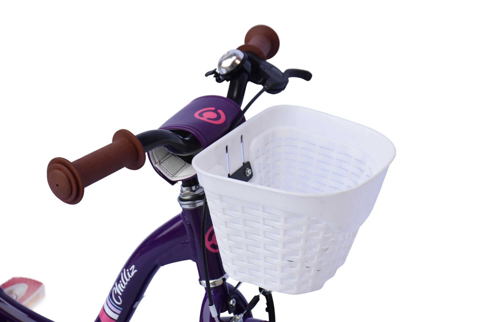 CHILLIZ Kinderfahrrad 16 Zoll CHD.01 lila Rahmenh&ouml;he 25,5 cm Alurahmen – Bild 3