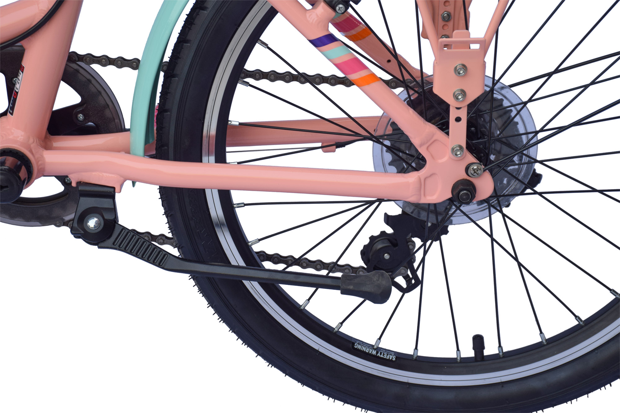 CHILLIZ children&rsquo;s bike 20 inch CHD.02 pink frame height 33 cm 6 gears aluminum frame – Bild 2