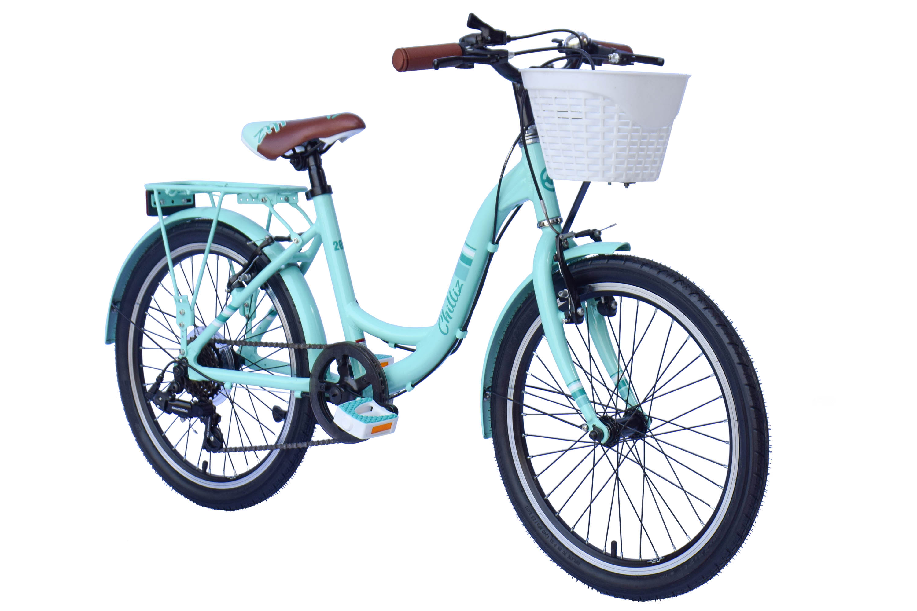 CHILLIZ children&rsquo;s bike 20 inch CHD.02 turquoise frame height 33 cm 6 gears aluminum frame – Bild 2