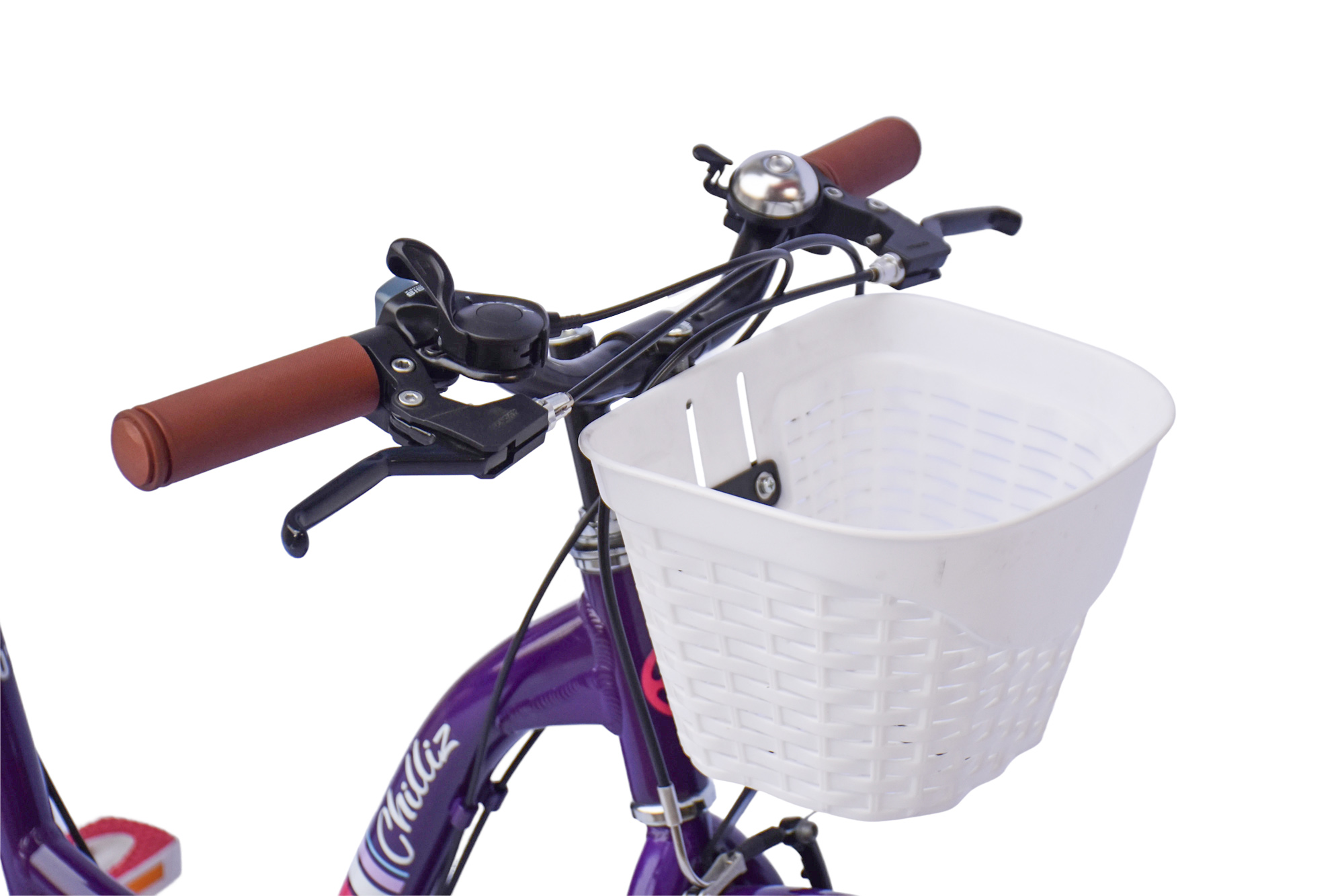 CHILLIZ children&rsquo;s bike 20 inch CHD.02 purple frame height 33 cm 6 gears aluminum frame – Bild 3