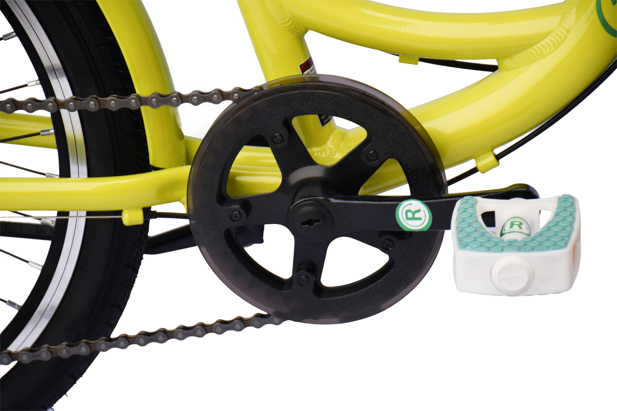 CHILLIZ Kinderfahrrad 20 Zoll CHD.02 gr&uuml;n Rahmenh&ouml;he 33 cm 6 G&auml;nge Alurahmen – Bild 4