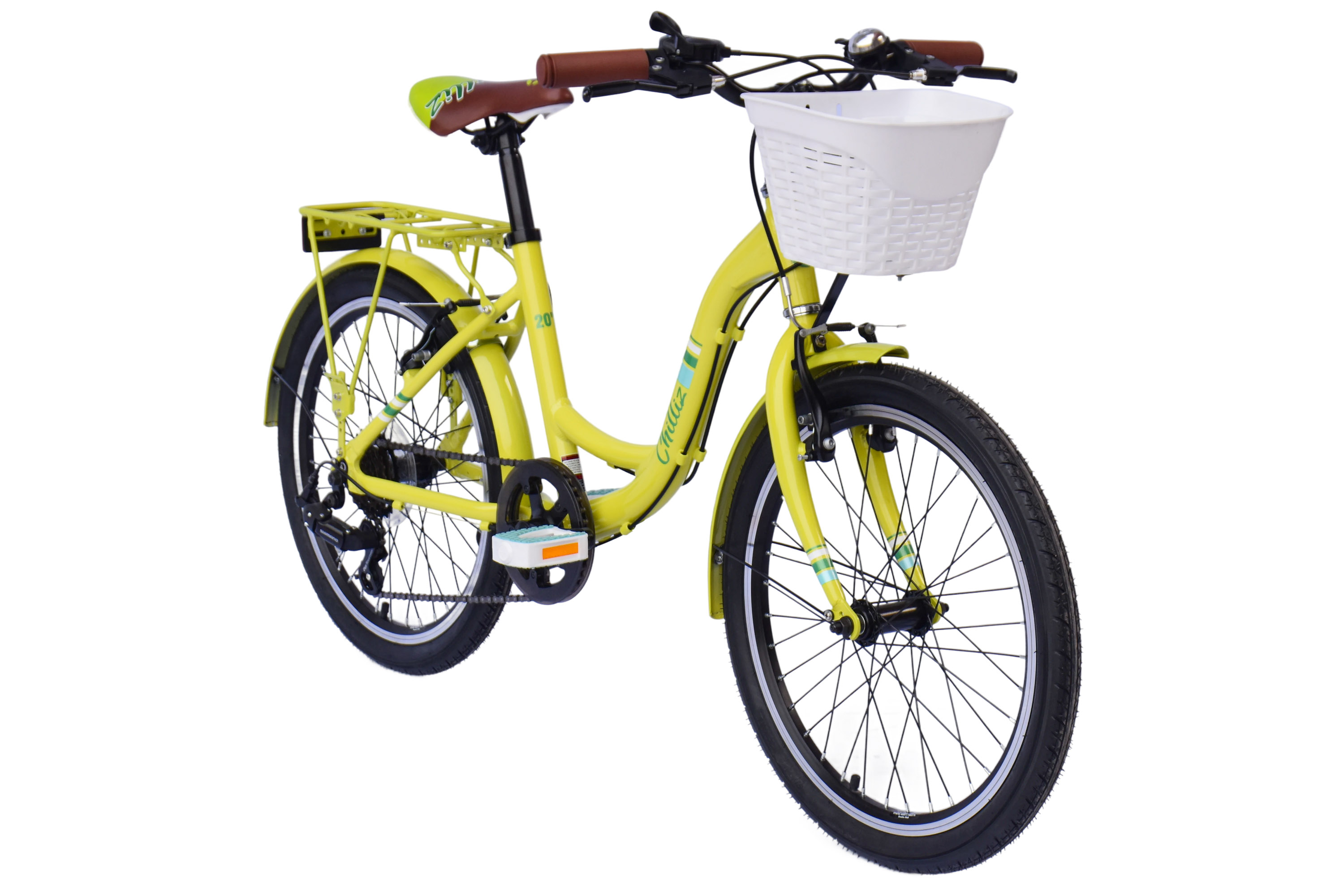 CHILLIZ Kinderfahrrad 20 Zoll CHD.02 gr&uuml;n Rahmenh&ouml;he 33 cm 6 G&auml;nge Alurahmen – Bild 2