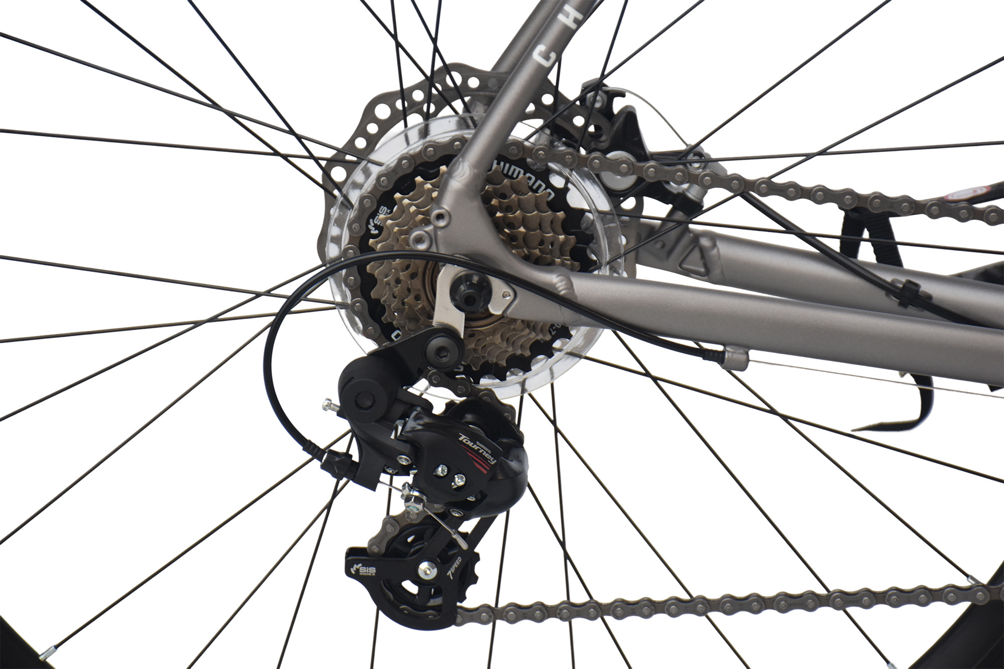 CHILLIZ Rennrad 28 Zoll RDB2.0 grau 14 G&auml;nge – Bild 5