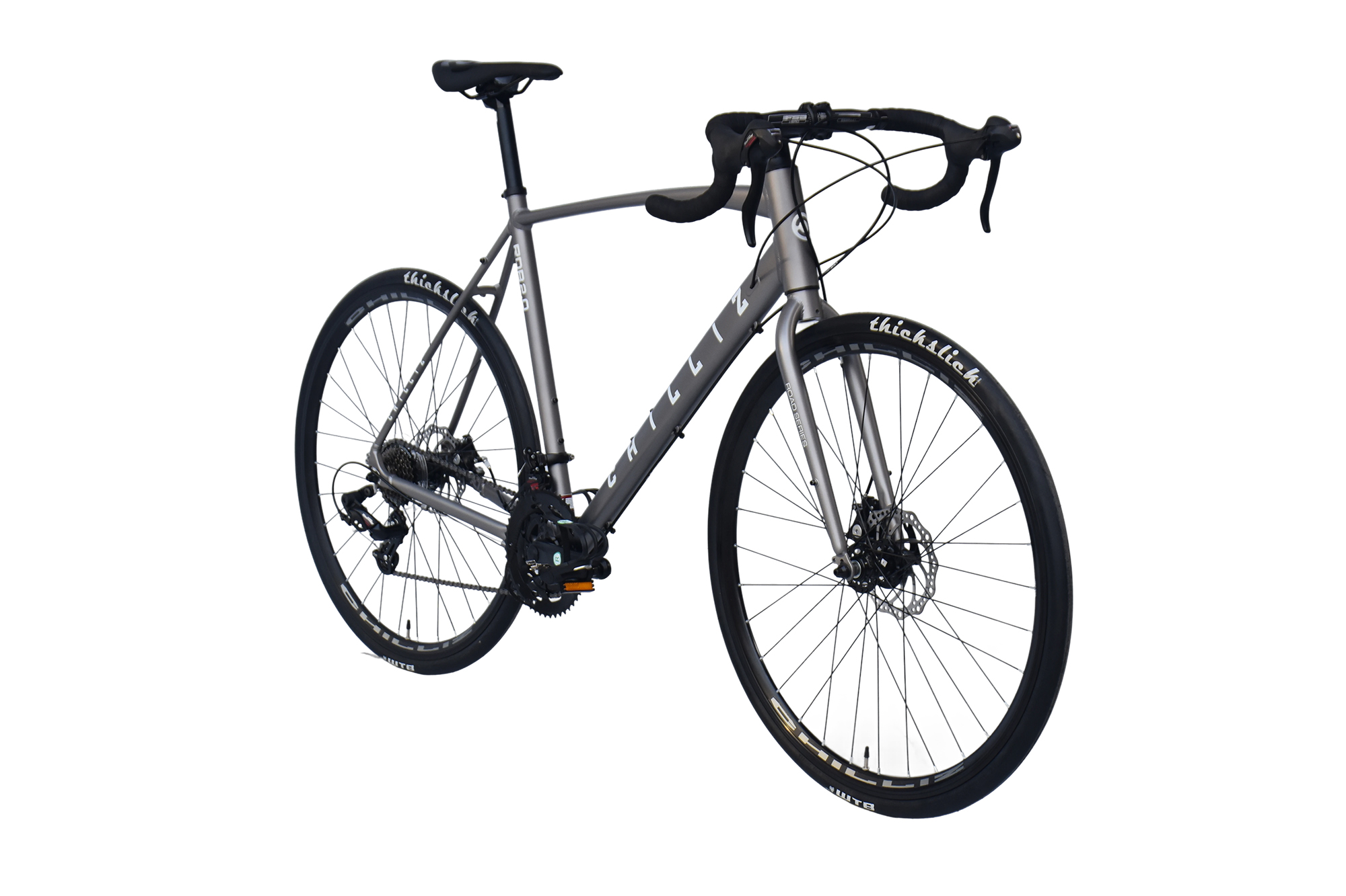 CHILLIZ Rennrad 28 Zoll RDB2.0 grau 14 G&auml;nge – Bild 2