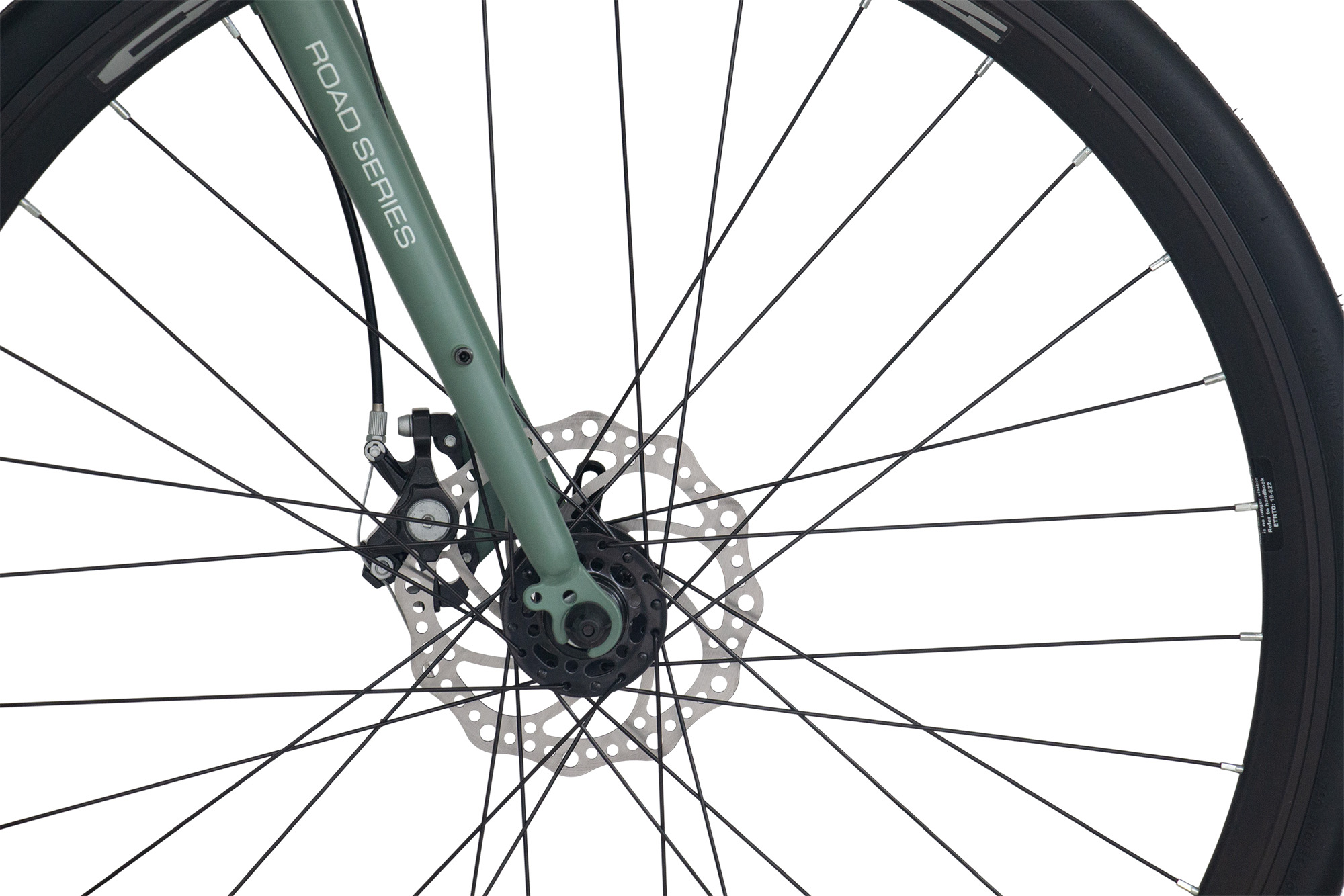 CHILLIZ Rennrad 28 Zoll RDB2.0 gr&uuml;n Rahmenh&ouml;he 54 cm 14 G&auml;nge – Bild 2