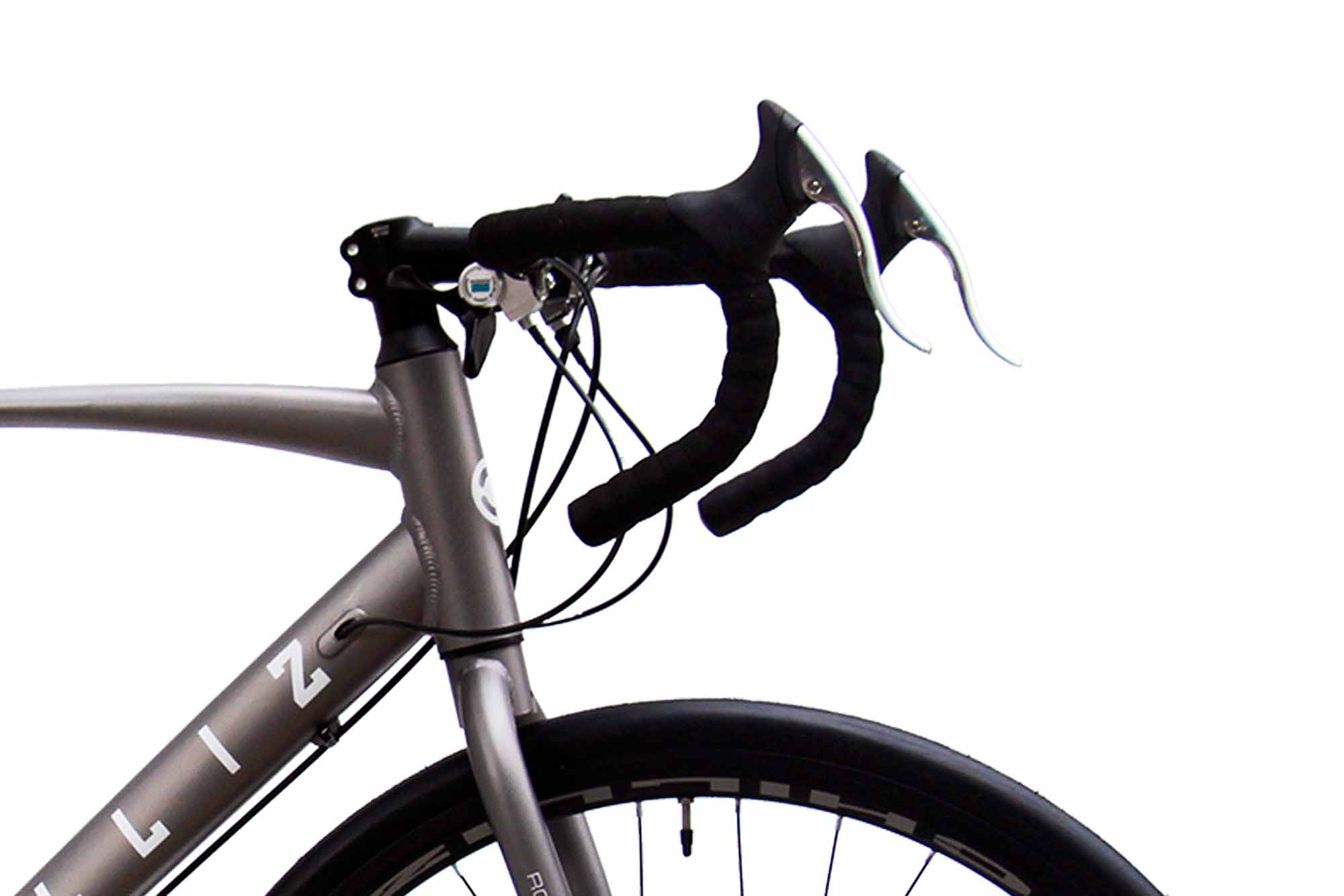 CHILLIZ road bike 28 inch RDB2.1 grey frame height 54 cm 14 gears – Bild 3