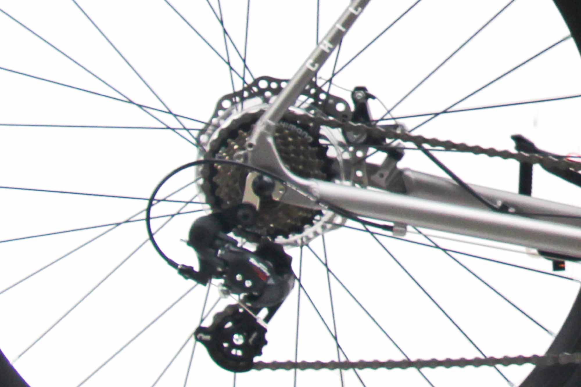 CHILLIZ Rennrad 28 Zoll RDB2.1 grau Rahmenh&ouml;he 57 cm 14 G&auml;nge – Bild 5