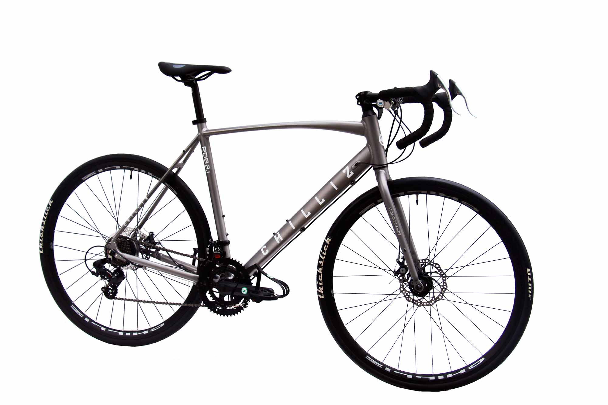 CHILLIZ Rennrad 28 Zoll RDB2.1 grau Rahmenh&ouml;he 57 cm 14 G&auml;nge – Bild 2