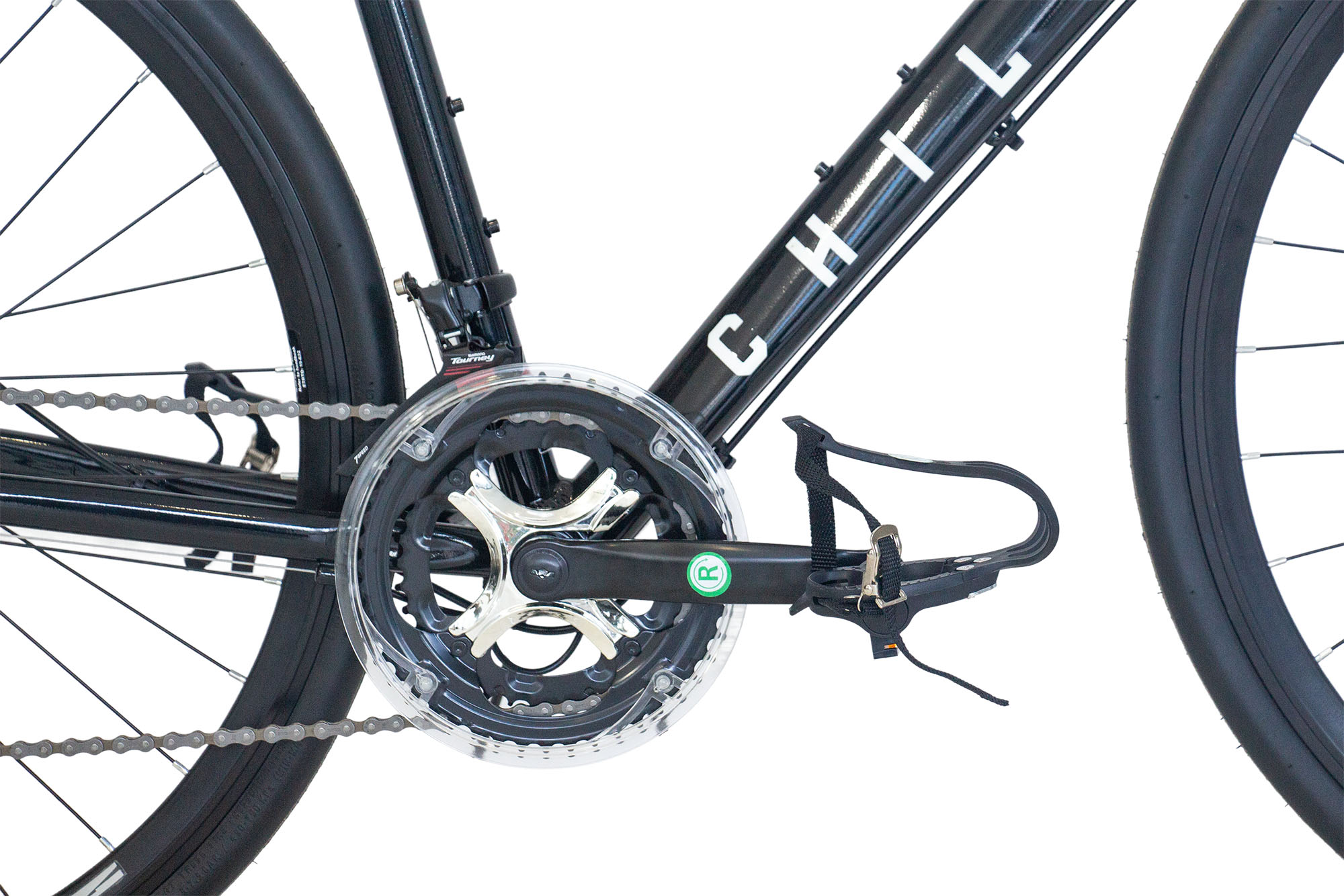 CHILLIZ Rennrad 28 Zoll RDB2.1 schwarz-gl&auml;nzend Rahmenh&ouml;he 54 cm 14 G&auml;nge – Bild 4