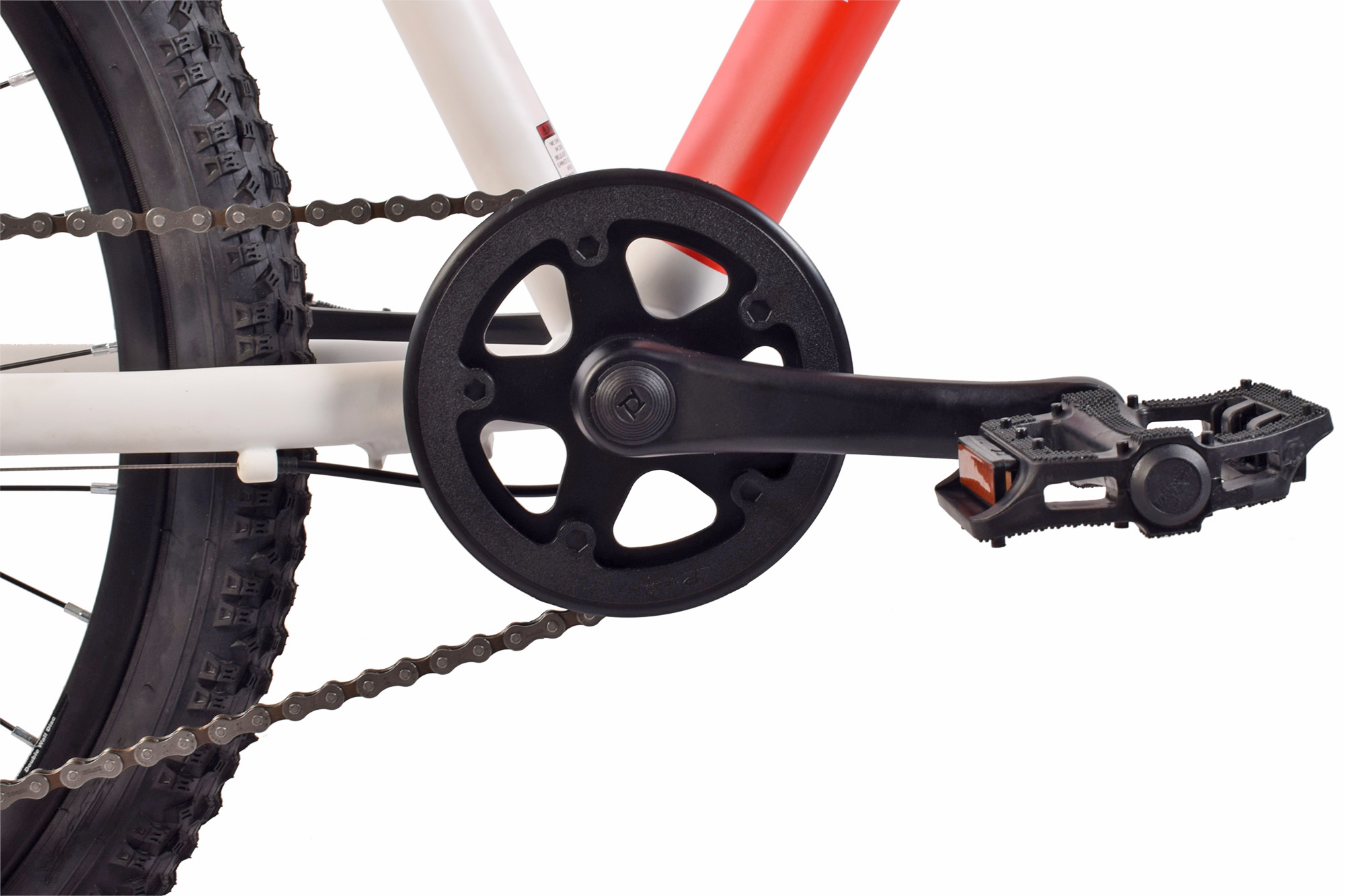 REDLOUD Kinderrad MTB 26 Zoll JA.01 wei&szlig; Rahmenh&ouml;he 37 cm – Bild 4