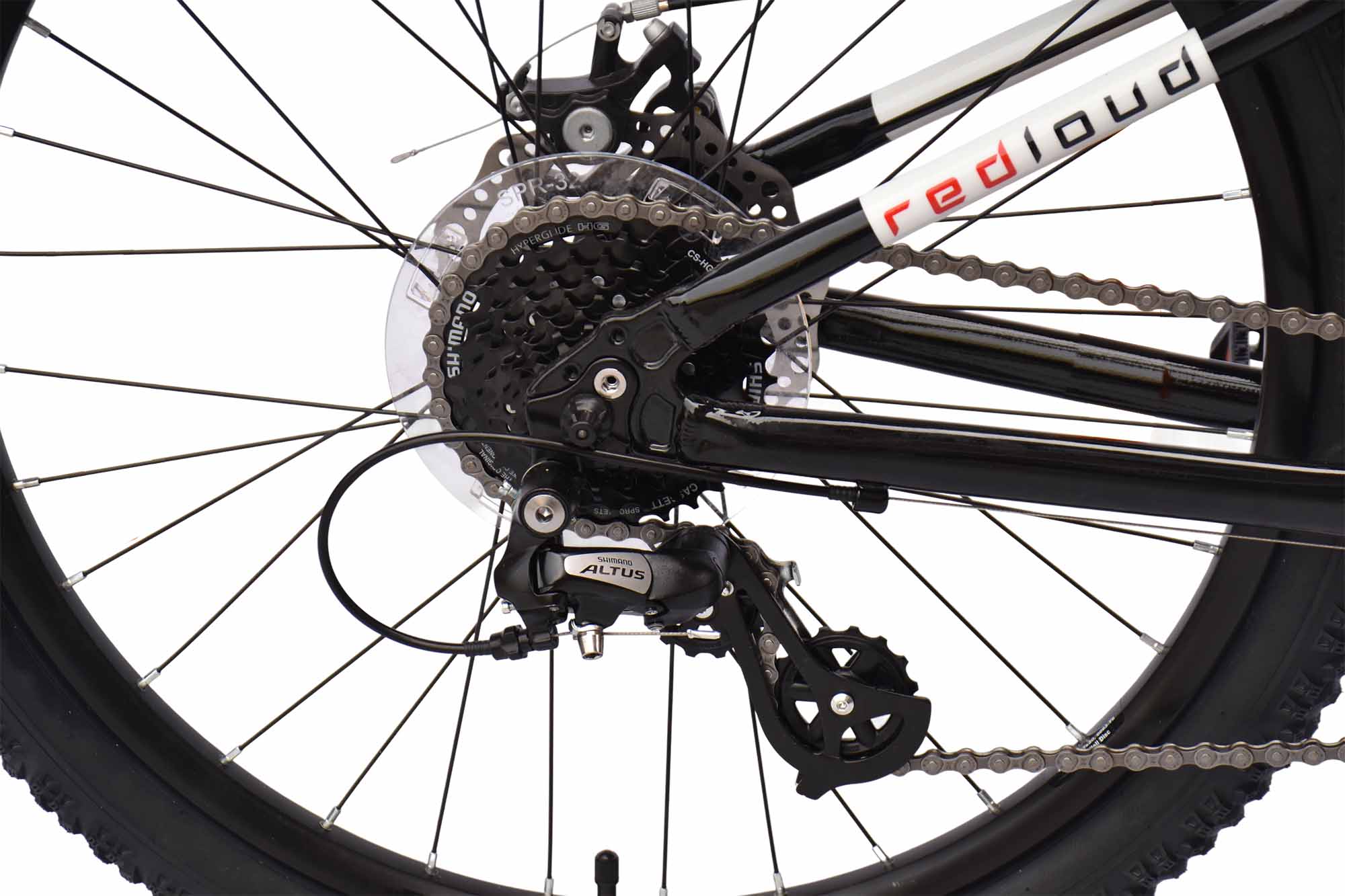 REDLOUD Kinderrad MTB 24 Zoll JA.01 schwarz Rahmenh&ouml;he 31 cm – Bild 5