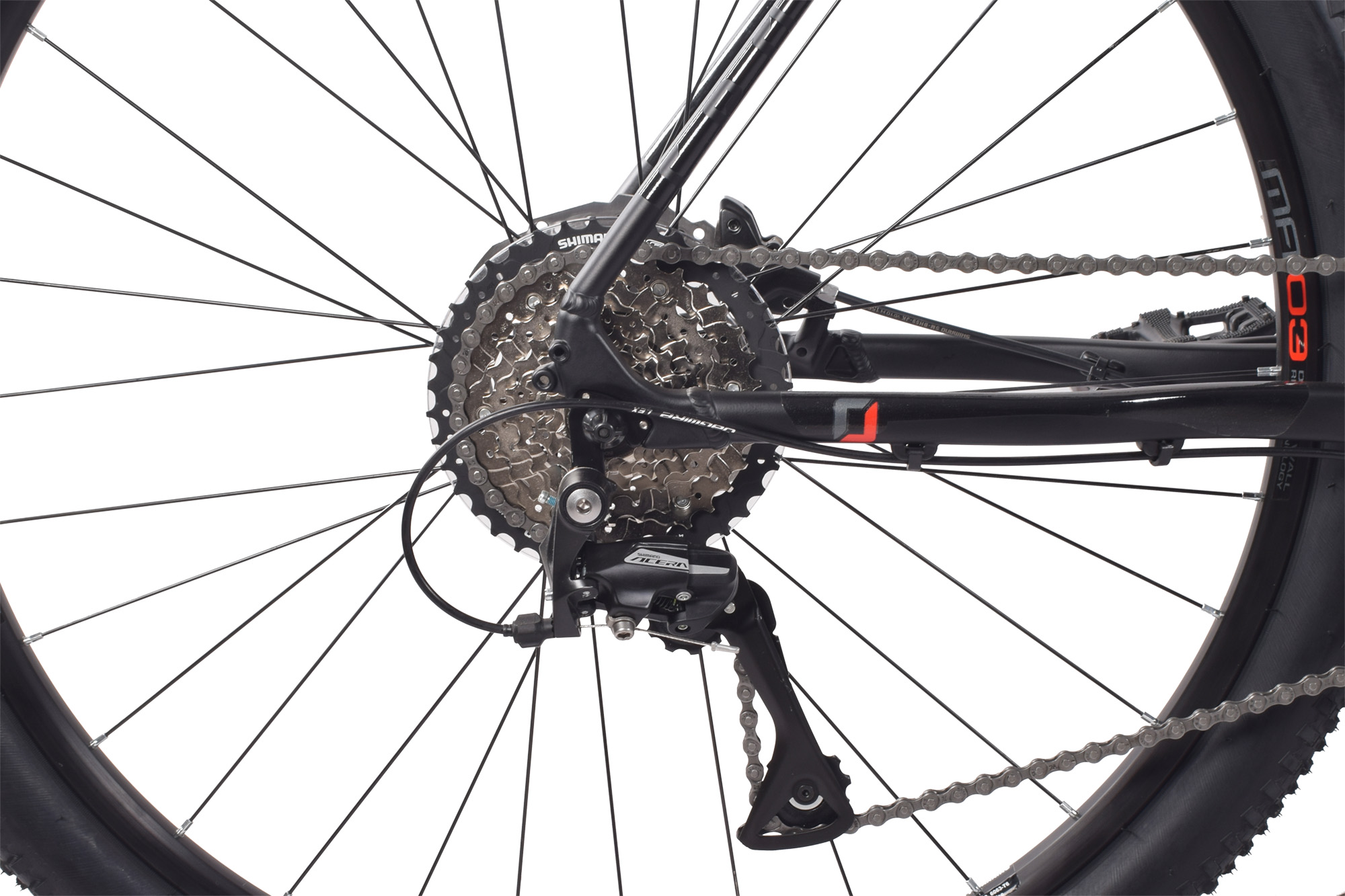 REDLOUD Mountainbike 27,5 Zoll MA.03 schwarz Rahmenh&ouml;he 48 cm 24 G&auml;nge hydraulische Scheibenbremse – Bild 5