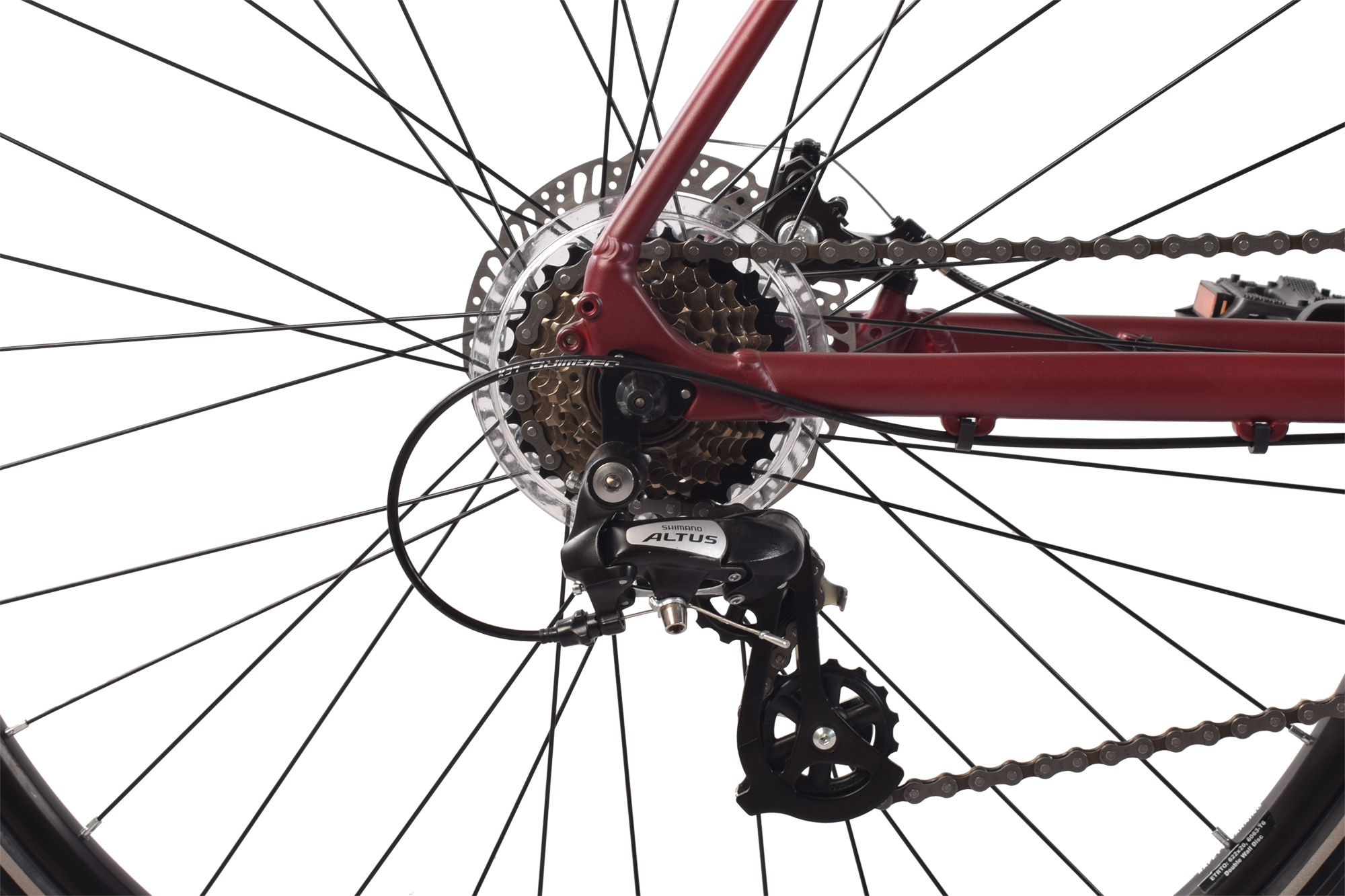 REDLOUD Urbanbike 28 Zoll UA.01 Rahmenh&ouml;he 54 oder 58 cm 21 G&auml;nge mech. Scheibenbremse – Bild 5