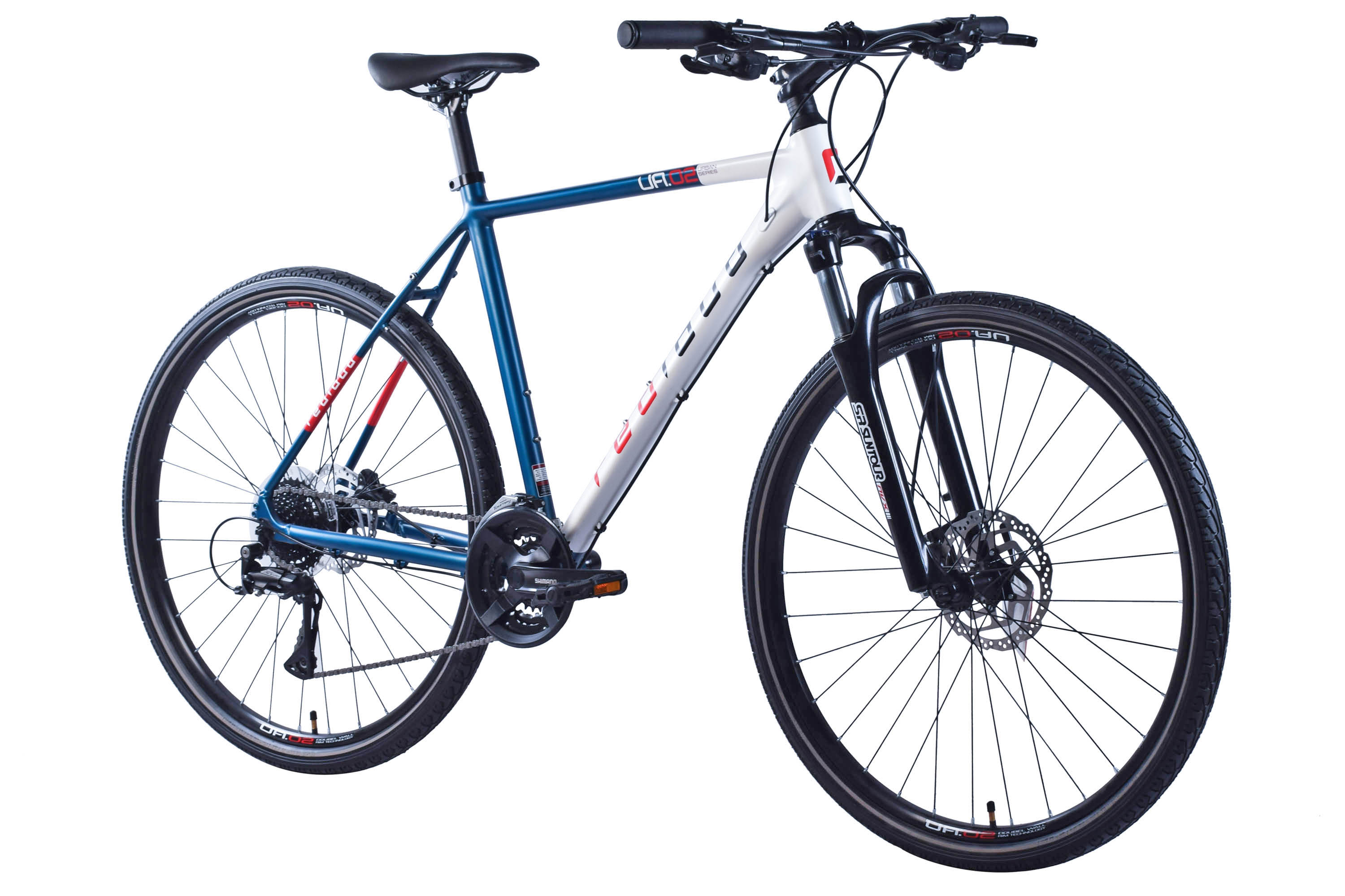 REDLOUD Urbanbike 28 Zoll UA.02 Rahmenh&ouml;he 54 cm 24 G&auml;nge hydr. Scheibenbremse – Bild 2