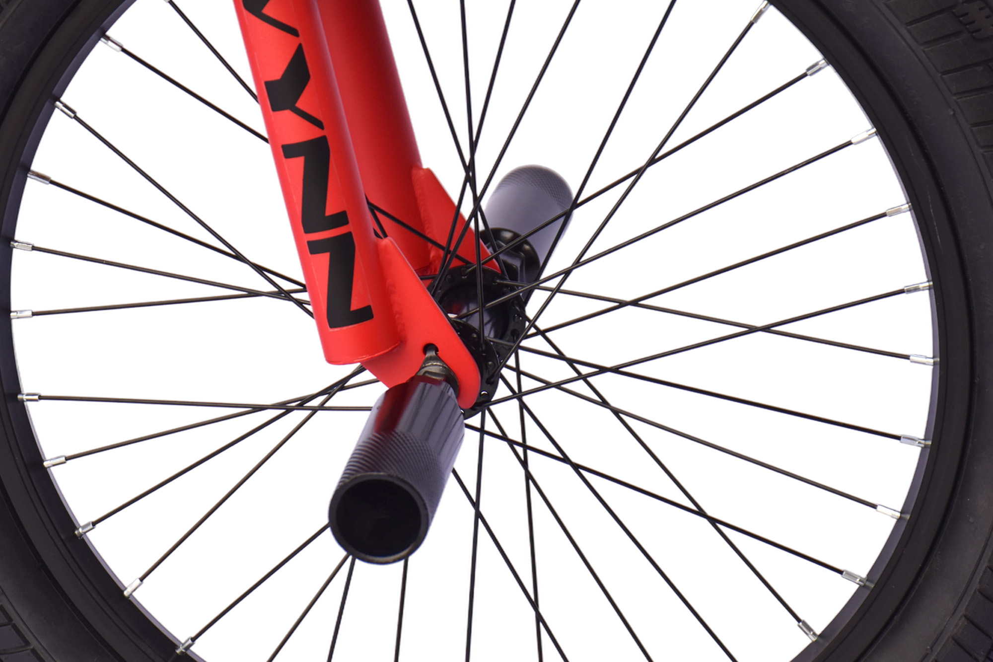 WYNN BMX Freestyle 20 inch XX1.0 black red frame size 28 cm children adults V brake – Bild 5