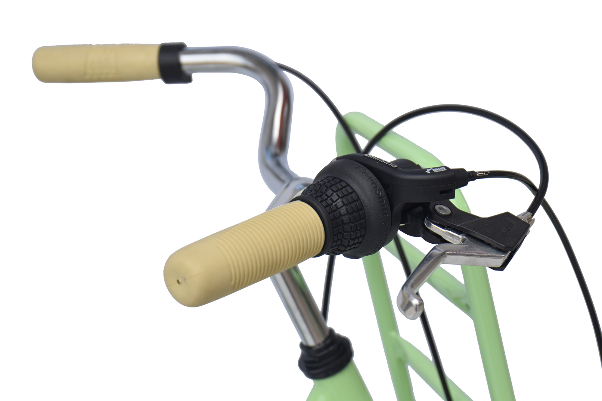 WYNN city bike 28 inch CTY1.0 green frame size 51 cm women 6 gears V brake – Bild 3