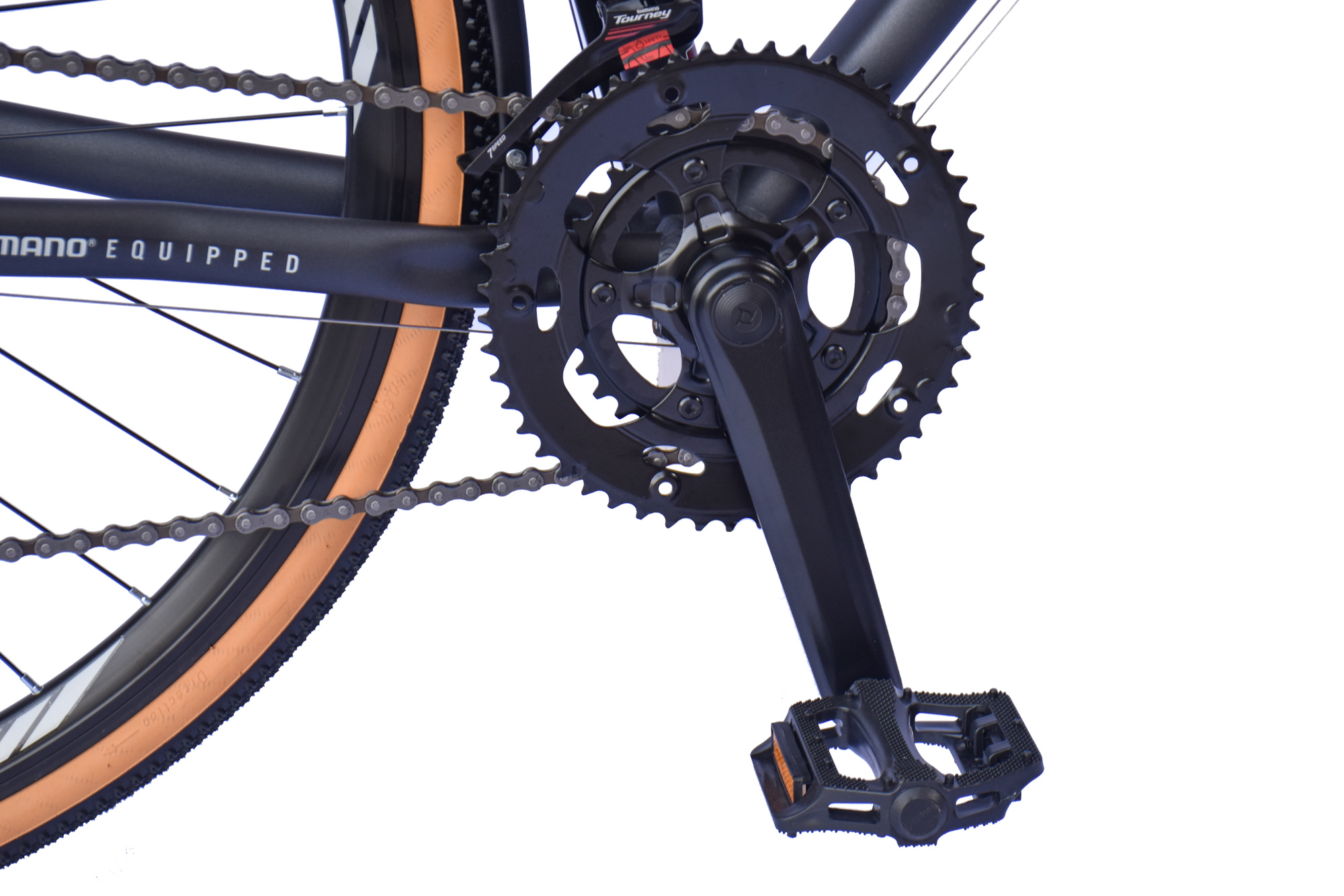 WYNN Gravelbike 28 Zoll GRL1.1 grau Rahmenh&ouml;he 58 cm 14 G&auml;nge Gep&auml;cktr&auml;ger Schutzbleche – Bild 4