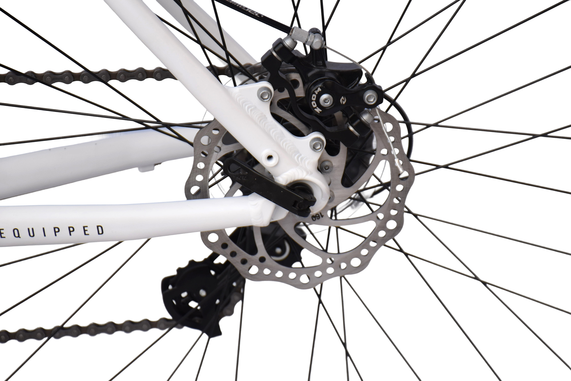 WYNN gravel bike 28 inch GRL3.0 white frame size 54 cm 14 gears – Bild 5