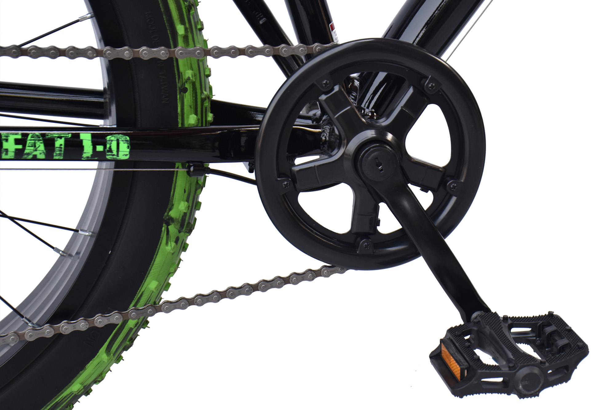 WYNN Fatbike 24 Zoll FAT1.0 Rahmenh&ouml;he 30 cm Kinder 7 G&auml;nge mech. Scheibenbremse – Bild 4