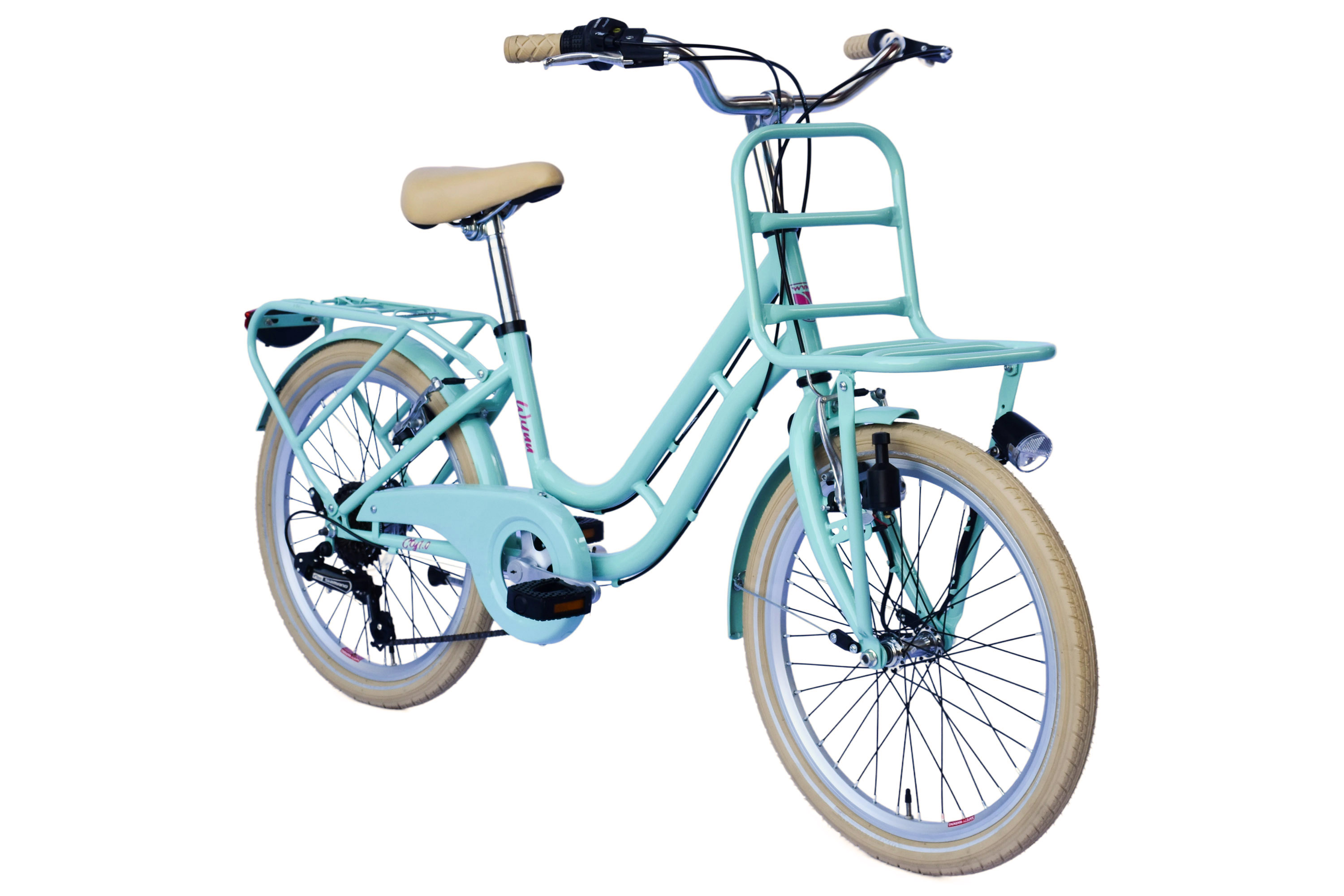 WYNN kids bike 20 inch KID1.0 turquoise frame size 30 cm 6 gears V-brake – Bild 2