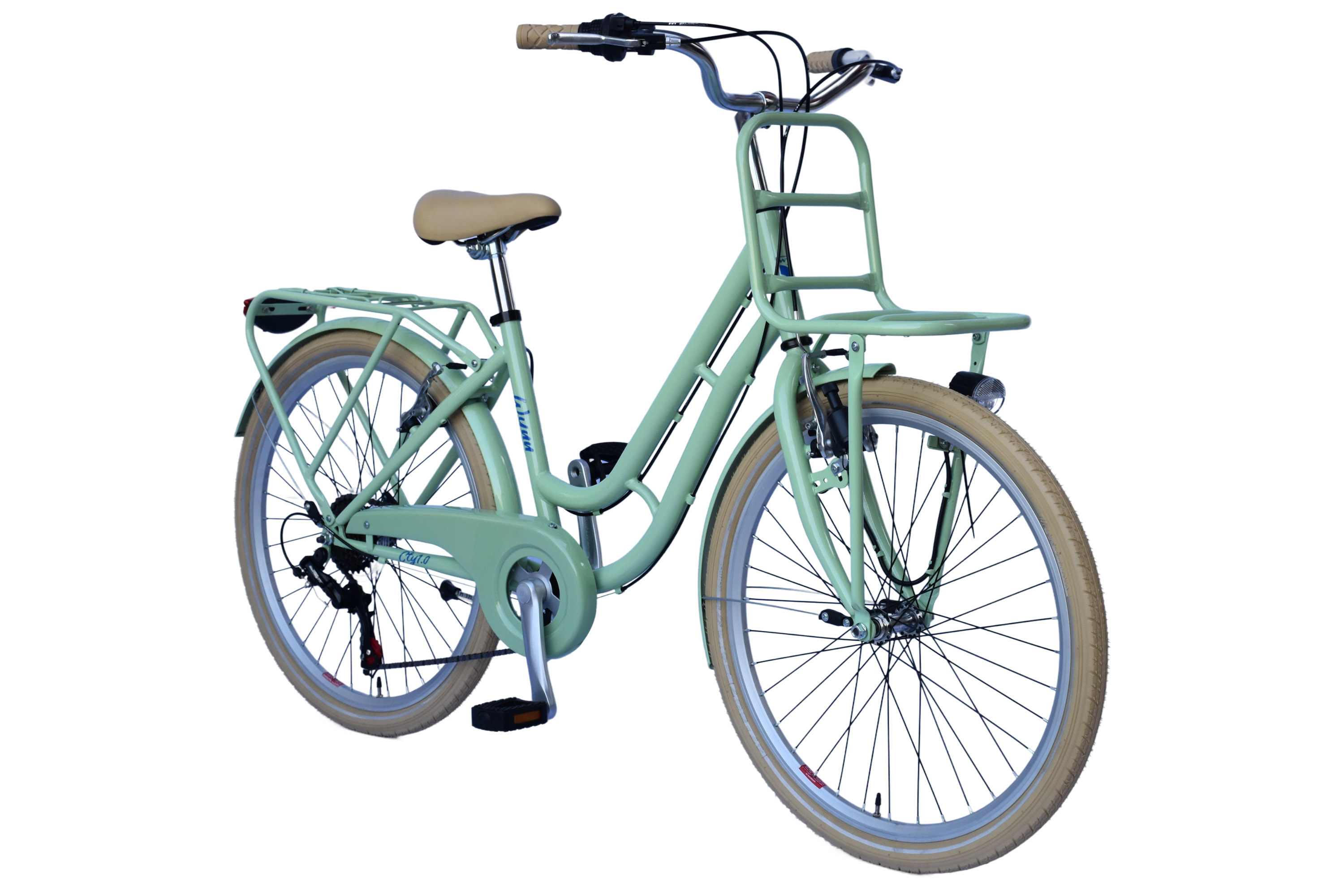 WYNN kids bike 24 inch KID1.0 frame size 38 cm 6 gears V-brake – Bild 2