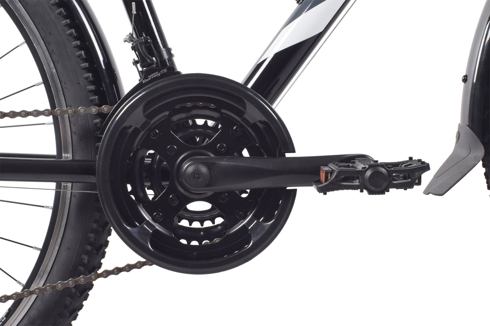 Wynn mountain bike 27.5 inch ATB1.0 black frame size 54 cm for women and men 21 gears V-brake – Bild 4
