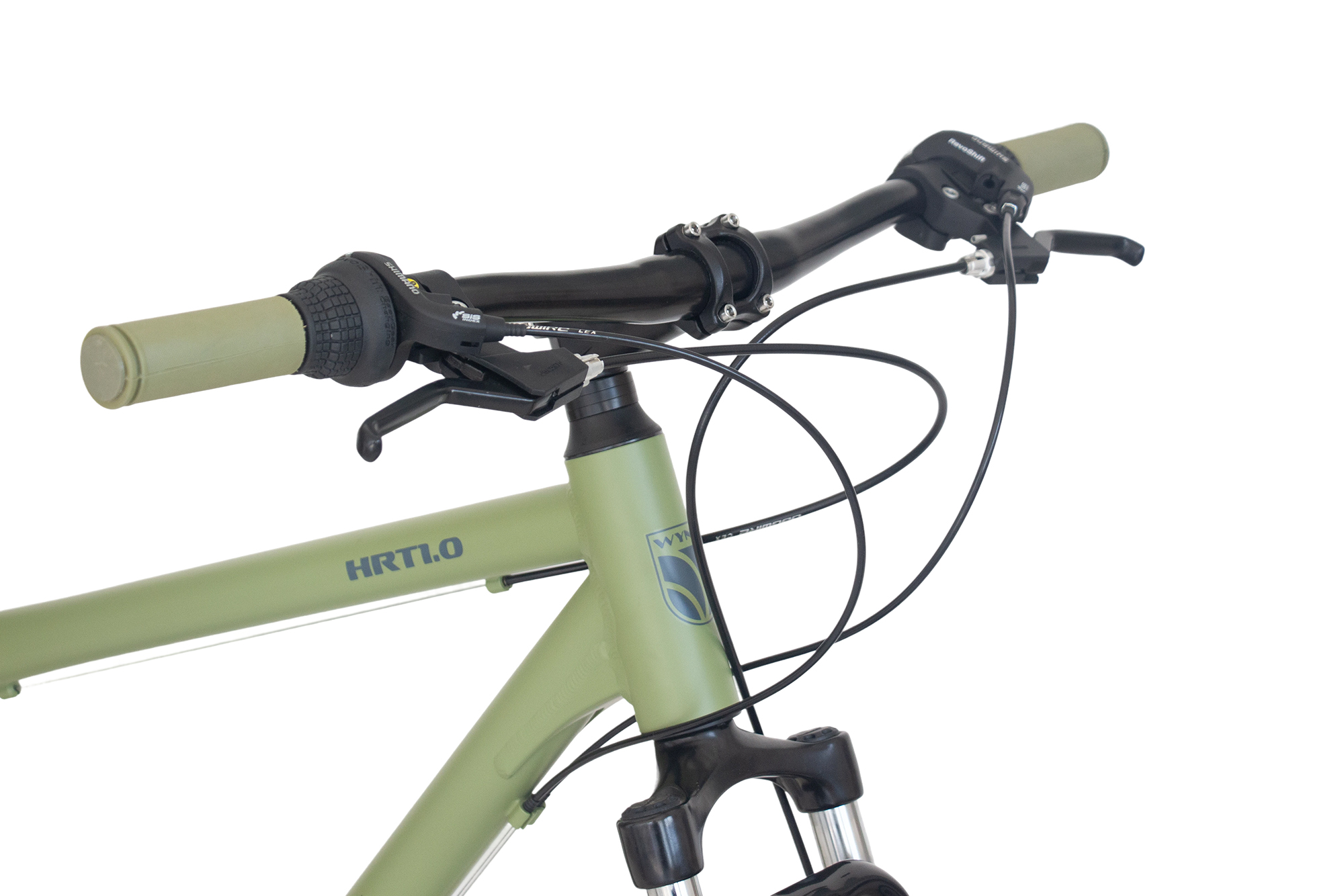 WYNN Mountainbike 27,5 Zoll HRT1.0 gr&uuml;n Rahmenh&ouml;he 50 cm 21 G&auml;nge mech. Scheibenbremse – Bild 3