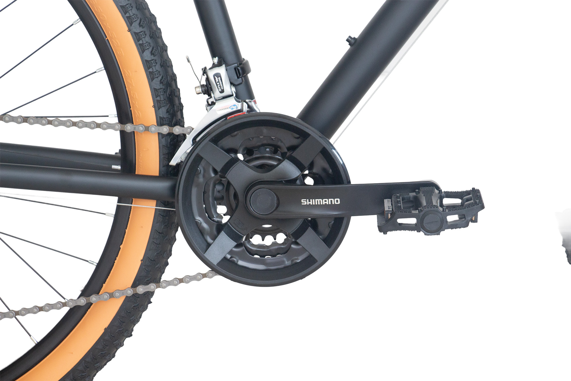 Mountainbike 27,5 Zoll schwarz-matt WYNN 21 G&auml;nge Scheibenbremse HRT2.0 – Bild 4