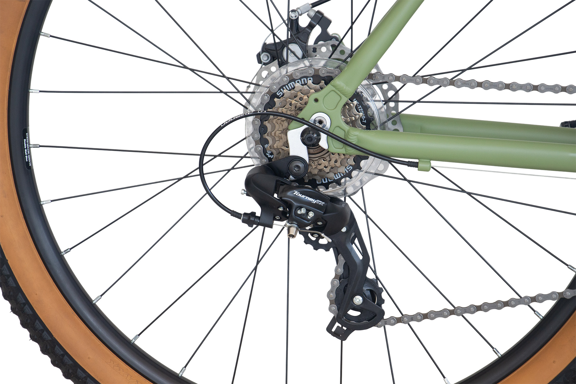 Mountainbike 27,5 Zoll WYNN gr&uuml;n 21 G&auml;nge Scheibenbremse HRT2.0 – Bild 5