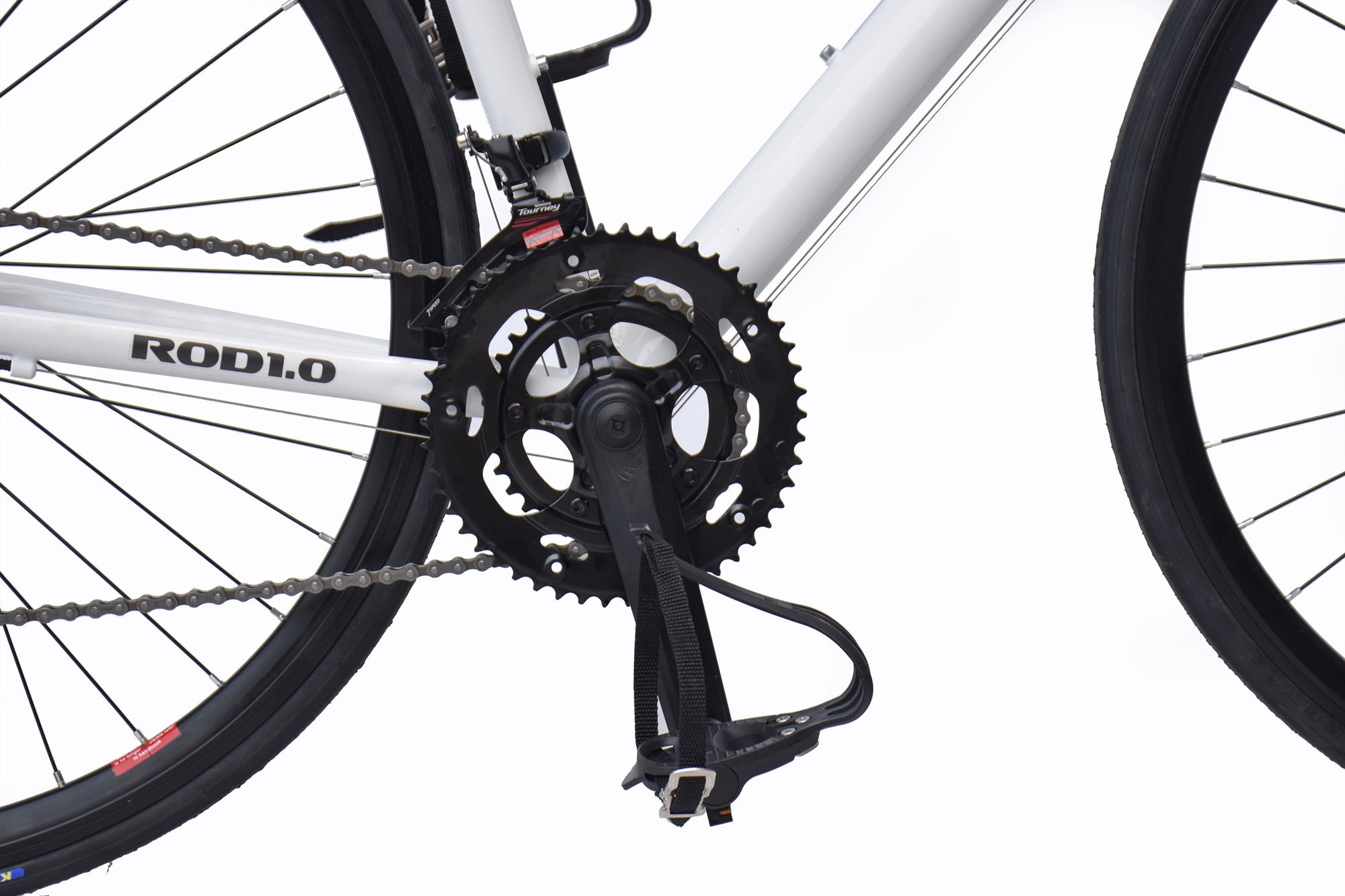 WYNN Rennrad 28 Zoll ROD1.0 wei&szlig; Rahmenh&ouml;he 55 cm 14 G&auml;nge – Bild 4