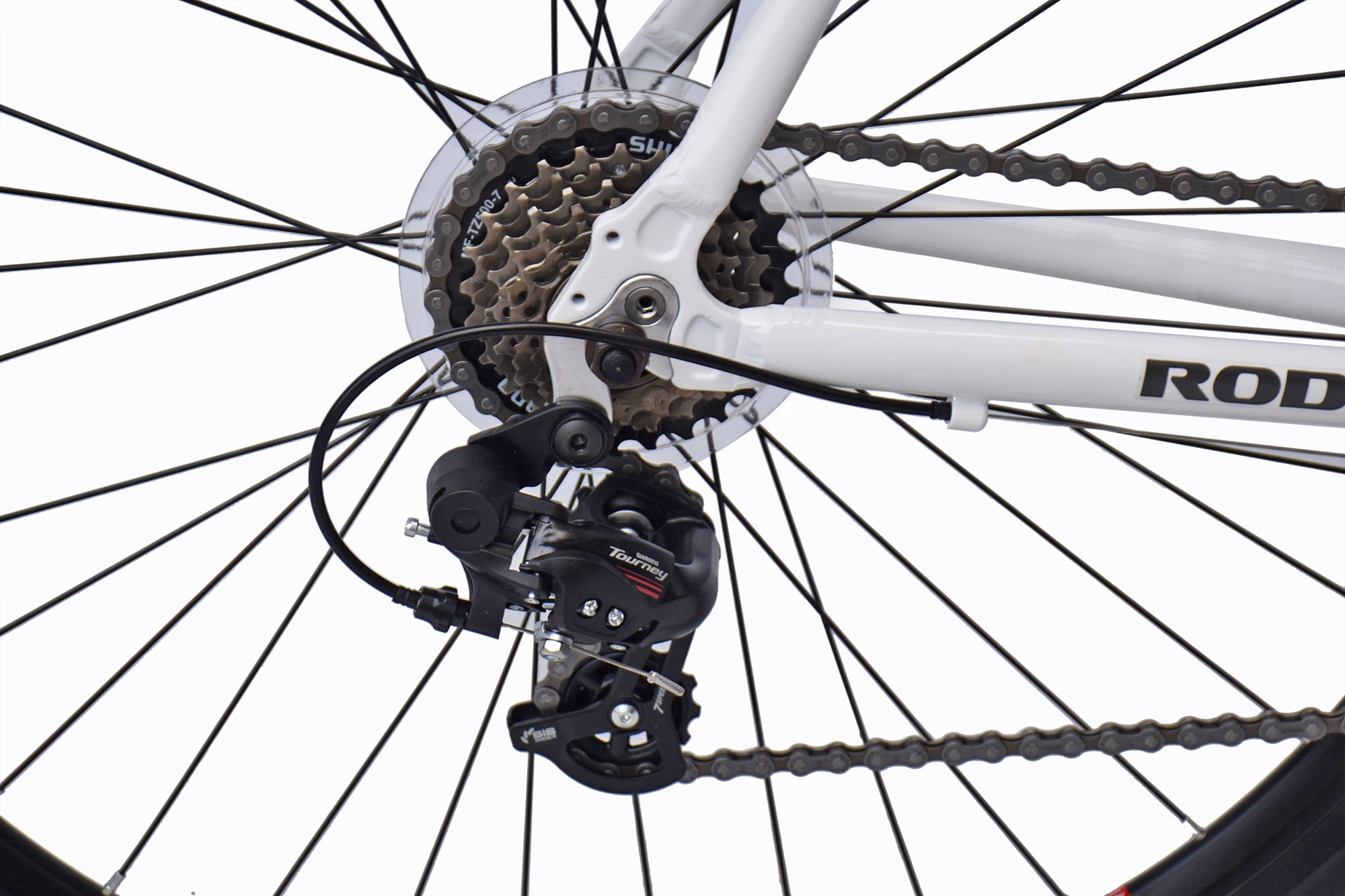 WYNN Rennrad 28 Zoll ROD1.0 wei&szlig; Rahmenh&ouml;he 62 cm 14 G&auml;nge – Bild 5