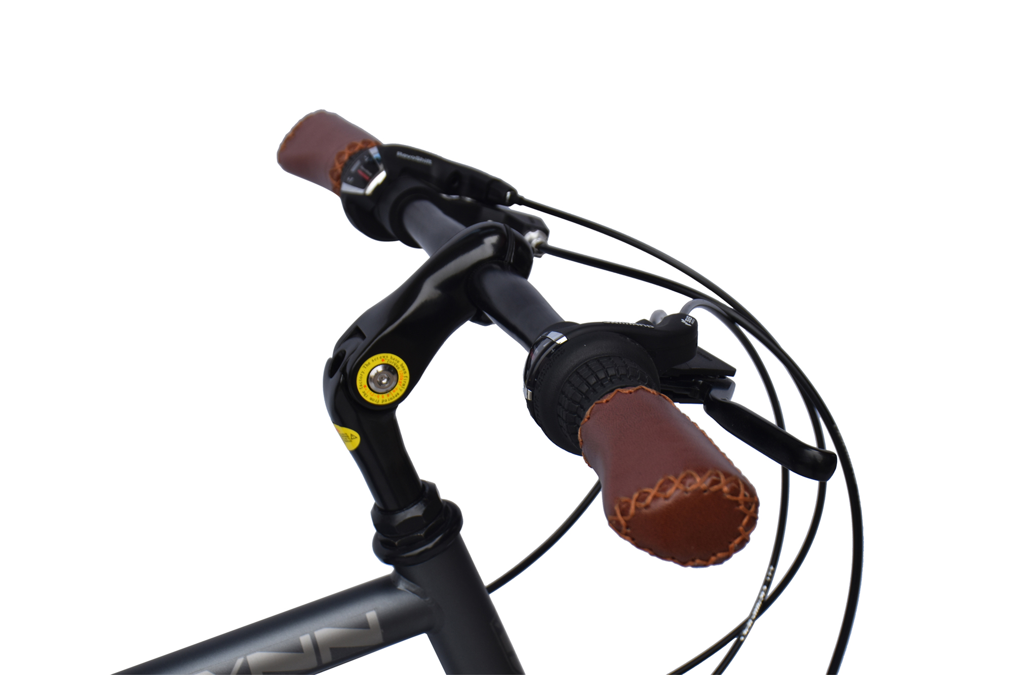 WYNN Trekkingrad 28 Zoll TRK1.0 schwarz Rahmenh&ouml;he 58 cm Herren 21 G&auml;nge V-Brake – Bild 3