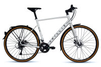 Gravelbike 28 Zoll weiß-glänzend 16 Gänge...