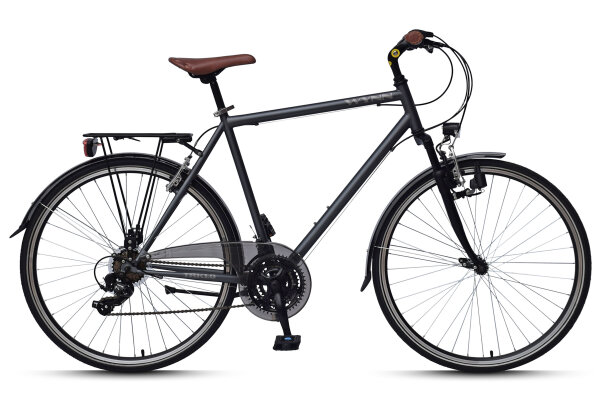 WYNN Trekkingrad 28 Zoll TRK1.0 schwarz Herren 21 Gänge V-Brake