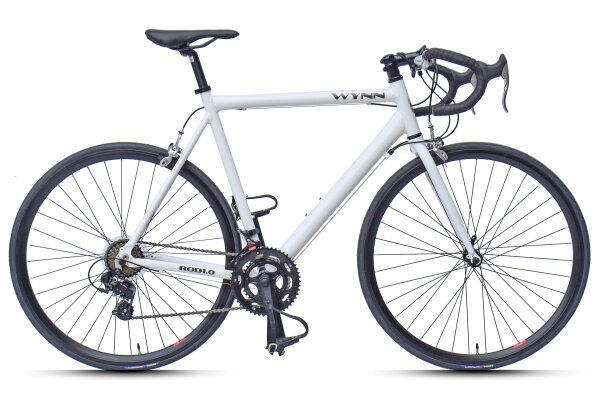 WYNN Rennrad 28 Zoll ROD1.0 weiß Rahmenhöhe 58 cm 14 Gänge