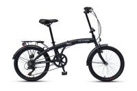 WYNN folding bike 20 inch FOLD1.0 black frame size 27 cm...
