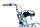 WYNN kids bike 20 inch KID1.0 turquoise frame size 30 cm 6 gears V-brake