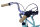 WYNN kids bike 24 inch KID1.0 turquoise frame size 38 cm 6 gears V-brake