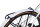 WYNN Gravelbike 28 Zoll GRL1.1 weiß Rahmenhöhe 60 cm 14 Gänge Gepäckträger Schutzbleche