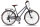 Wynn trekking bike 28 inch TRK1.0 gray frame size 48 cm for women 21 gears V-brake
