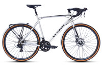 WYNN gravel bike 28 inch GRL1.1 white 14 gears luggage...