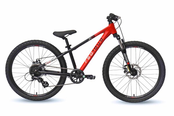 REDLOUD Kinderrad MTB 24 Zoll JA.01 schwarz Rahmenhöhe 31 cm