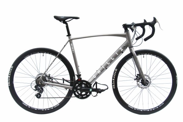 CHILLIZ Rennrad 28 Zoll RDB2.1 grau Rahmenhöhe 57 cm 14 Gänge