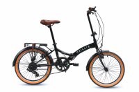 CHILLIZ folding bike 20 inch FLD.01 black frame height 33...