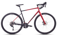 REDLOUD Gravelbike 28 Zoll GA.03 schwarz-rot Carbongabel...