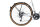 CHILLIZ gravel bike 28 inch GL.09 glossy white frame height 54 cm 16 gears mechanical disc brake fenders