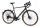 CHILLIZ Gravelbike 28 Zoll GL.08 schwarz-matt 16 Gänge mech. Scheibenbremse Schutzbleche